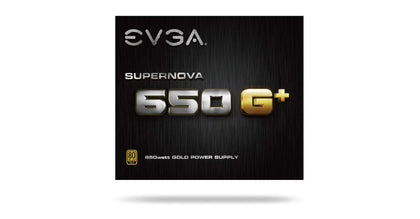 EVGA SuperNOVA 650 G1and, 80 Plus Gold 650W, Fully Modular, FDB Fan, 10 Year Warranty, Includes Power ON Self Tester, Power Supply 120-GP-0650-X1 (Renewed)