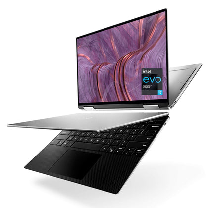 Dell XPS 2in1 9310, 13.4 inch FHD+ Touch Laptop, Intel Core i7-1165G7, 32GB RAM, 512GB SSD, Intel Iris Xe Graphics, Windows 10 Home - Platinum Silver with Black Palmrest (Latest Model) (Renewed)