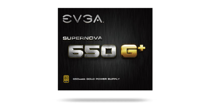 EVGA SuperNOVA 650 G+, 80 Plus Gold 650W, Fully Modular, FDB Fan, 10 Year Warranty, Includes Power ON Self Tester, Power Supply 120-GP-0650-X1