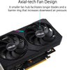 ASUS Dual NVIDIA GeForce GTX 1650 Mini OC Edition Video Gaming Graphics Card. Model DUAL-GTX1650-O4GD6-MINI. (Renewed)