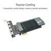 ASUS NVIDIA GeForce GT 710 Graphics Card (PCIe 2.0, 2GB GDDR5 Memory, 4X HDMI Ports, Single-Slot Design, Passive Cooling)