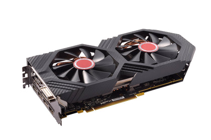 XFX Radeon RX 580 GTS XXX Edition 1386MHz OC+, 8GB GDDR5, VR Ready, Dual BIOS, 3xDP HDMI DVI, AMD Graphics Card (RX-580P8DFD6)