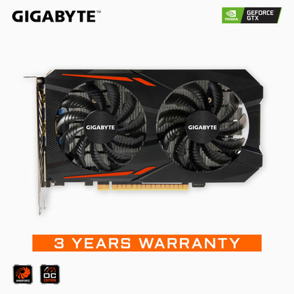 Gigabyte Geforce GTX 1050 Ti OC 4GB GDDR5 128 Bit PCI-E Graphic Card (GV-N105TOC-4GD)