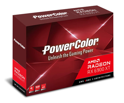 PowerColor AMD Radeon™ RX 6900 XT Gaming Graphics Card with 16GB GDDR6 Memory, Powered by AMD RDNA™ 2, Raytracing, PCI Express 4.0, HDMI 2.1, AMD Infinity Cache