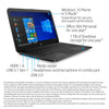 HP Stream 14-inch Laptop, Intel Celeron N4000, 4 GB RAM, 64 GB eMMC, Windows 10 Home in S Mode (14-cb159nr, Jet Black) (Renewed)