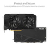 ASUS Dual GeForce RTX 2060 6GB GDDR6 PCI Express 3.0 x16 Video Card DUAL-RTX2060-O6G-EVO