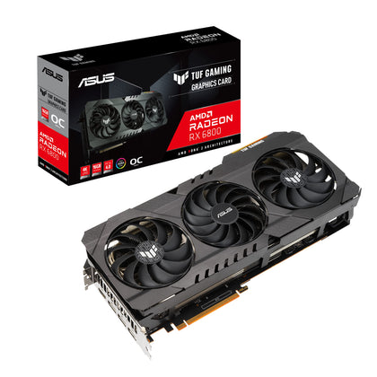 ASUS TUF Gaming Radeon RX 6800 16GB GDDR6 PCI Express 4.0 Video Card TUF-RX6800-O16G-GAMING