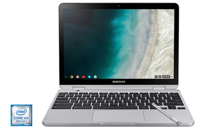 SAMSUNG XE520QAB-K02US Chromebook Plus V2, 2-in-1, Intel Core m3, 4GB RAM, 64GB eMMC, 13MP Camera, Chrome OS, 12.2
