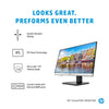 HP 24mh FHD Monitor - Computer Monitor with 23.8-Inch IPS Display (1080p) - Built-In Speakers and VESA Mounting - Height/Tilt Adjustment for Ergonomic Viewing - HDMI and DisplayPort - (1D0J9AA#ABA)