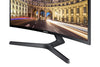 SAMSUNG 23.5” CF396 Curved Computer Monitor, AMD FreeSync for Advanced Gaming, 4ms Response Time, Wide Viewing Angle, Ultra Slim Design, LC24F396FHNXZA, Black