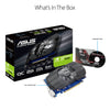 ASUS PH-GT1030-O2G GeForce GT 1030 2GB Phoenix Fan OC Edition HDMI DVI Graphics Card