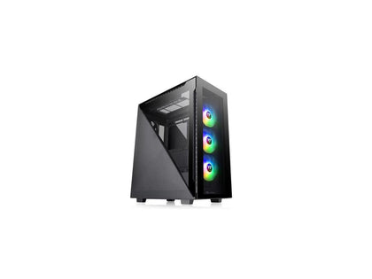 Thermaltake Divider 500 TG ARGB CA-1T4-00M1WN-01 Black SPCC / Tempered Glass ATX Mid Tower Computer Case